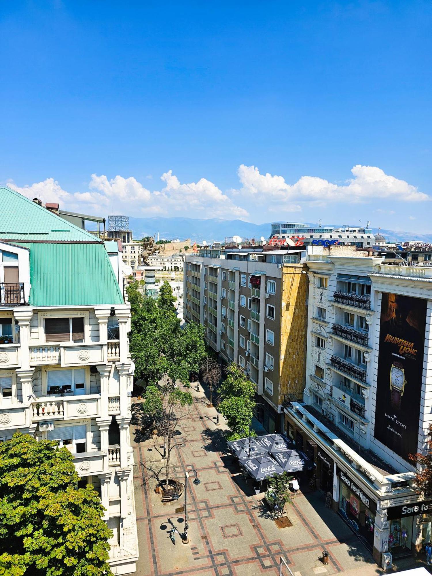 Central Apartments Skopje Ngoại thất bức ảnh